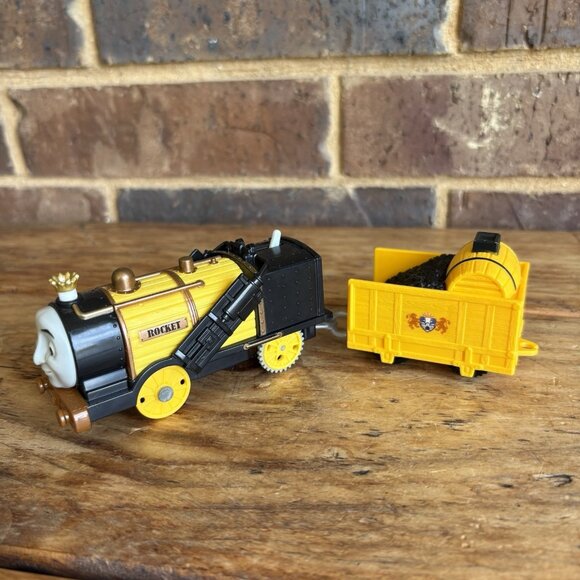 Thomas & Friends Trackmaster Motorized Train Stephen the Rocket TESTED WORKS - Picture 1 of 11